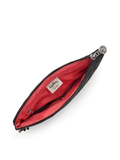 FANCY Pochette con polsierina cosmic black quilt - Borse Donna