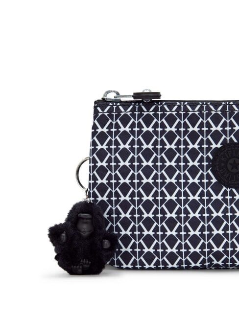 CREATIVITY L Pochette signature print - Borse Donna