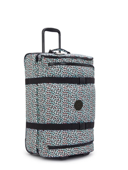 AVIANA M Trolley misura media abstract print - Trolley Semirigidi