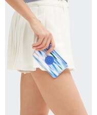 KIPLING CAMILO Portacarte piatto con zip diluted blue - Portafogli Donna - 5