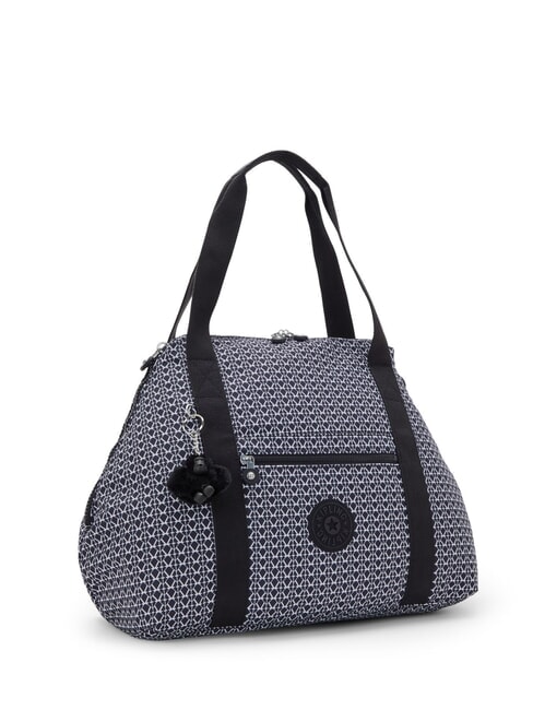 ART Borsa a spalla grande signature print - Borse Donna