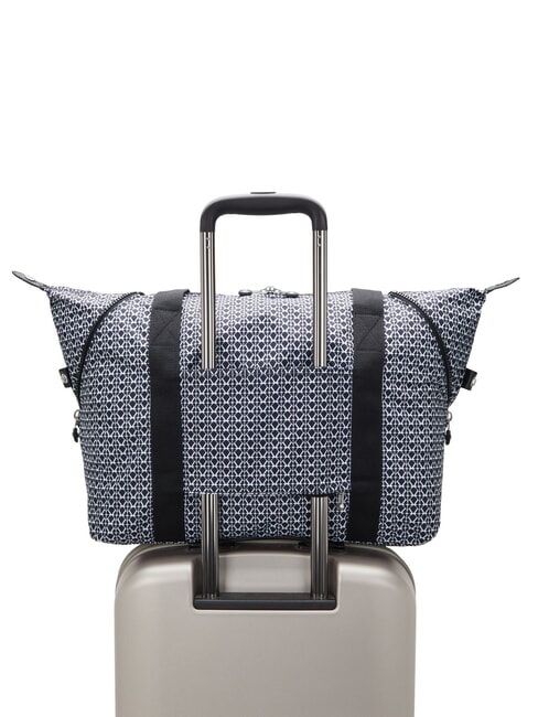 ART Borsa a spalla grande signature print - Borse Donna