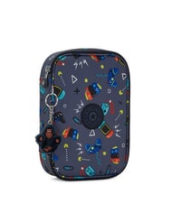 KIPLING 100 PENS Astuccio grande gaming grey - Astucci e Accessori - 4
