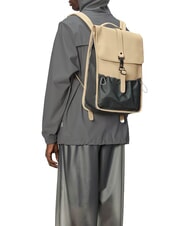 RAINS MIX BACKPACK Zaino porta PC 13" sand - Zaini Scuola & Tempo Libero - 3