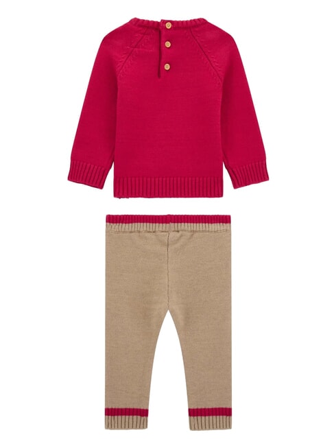 KIDS Set felpa e pantaloni cherry passion - Tutine e completi per neonati