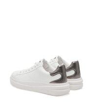 GUESS ELBINA Sneakers white wine gun metal - Scarpe Donna - 3