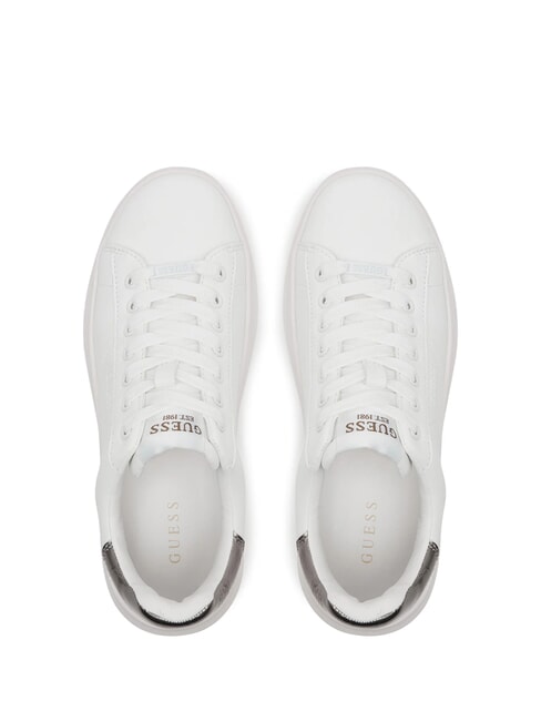 ELBINA Sneakers white wine gun metal - Scarpe Donna