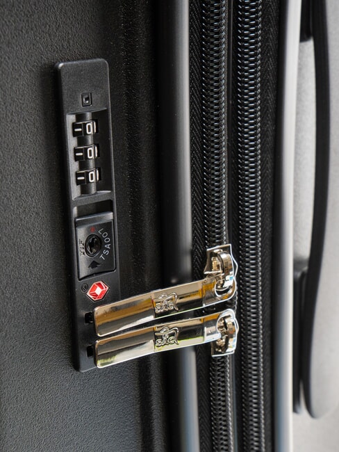 LIGHT POP 2 Set 3 trolley: cabin, medio e grande espandibili black - Set Trolley