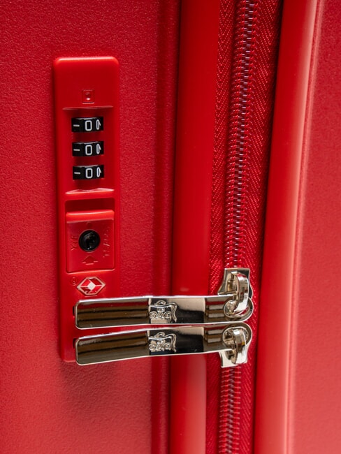 LIGHT POP 2 Trolley bagaglio a mano jujube red - Trolley Rigidi