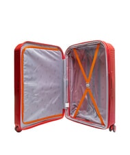 LESAC LIGHT POP 2 Set 3 trolley: cabin, medio e grande espandibili jujube red - Set Trolley - 2