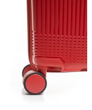 LESAC LIGHT POP 2 Set 3 trolley: cabin, medio e grande espandibili jujube red - Set Trolley - 9