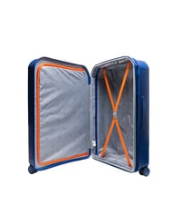 LESAC LIGHT POP 2 Set 3 trolley: cabin, medio e grande espandibili navy blue - Set Trolley - 2