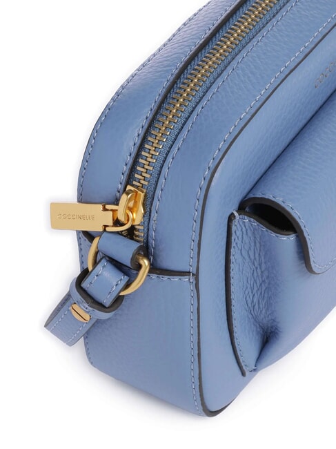 BEAT SOFT Borsa tracolla pelle martellata azul - Borse Donna