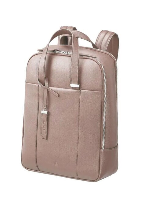 BRIGHTBEYOND Zaino donna porta PC 14" BEIGE - Zaini da lavoro porta PC