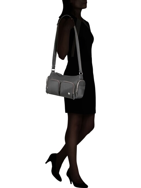 KARISSA EVO Borsa a tracolla gunmetal green - Borse Donna