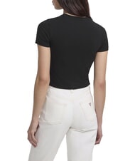 GUESS JEANS SS CN EMB STAR  T-shirt jetbla - T-shirt e Top Donna - 2