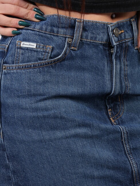 HIGHWAIST MOM SHORT Jeans corti gj vintage medium wa - Jeans Donna