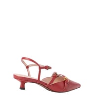 COCCINELLE FERNANDA Scarpe sling back in pelle sangria - Scarpe Donna - 3