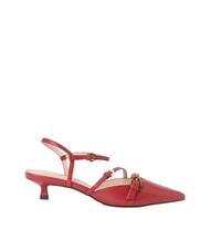 COCCINELLE FERNANDA Scarpe sling back in pelle sangria - Scarpe Donna - 2