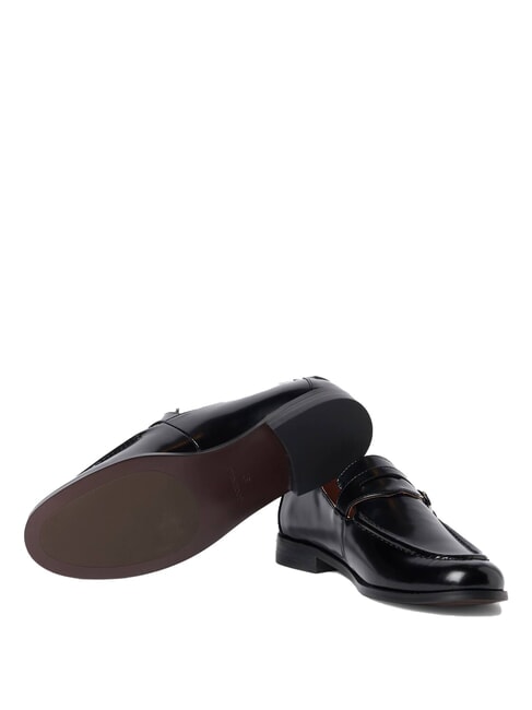LORD SHINY  Mocassini in pelle Nero - Scarpe Donna