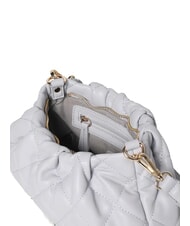 MARIO VALENTINO OCARINA Pochette trapuntata con tracolla perla - Borse Donna - 4