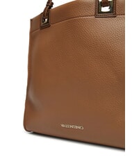 MARIO VALENTINO POST RE Borsa shopping con pochette camel/moro - Borse Donna - 3