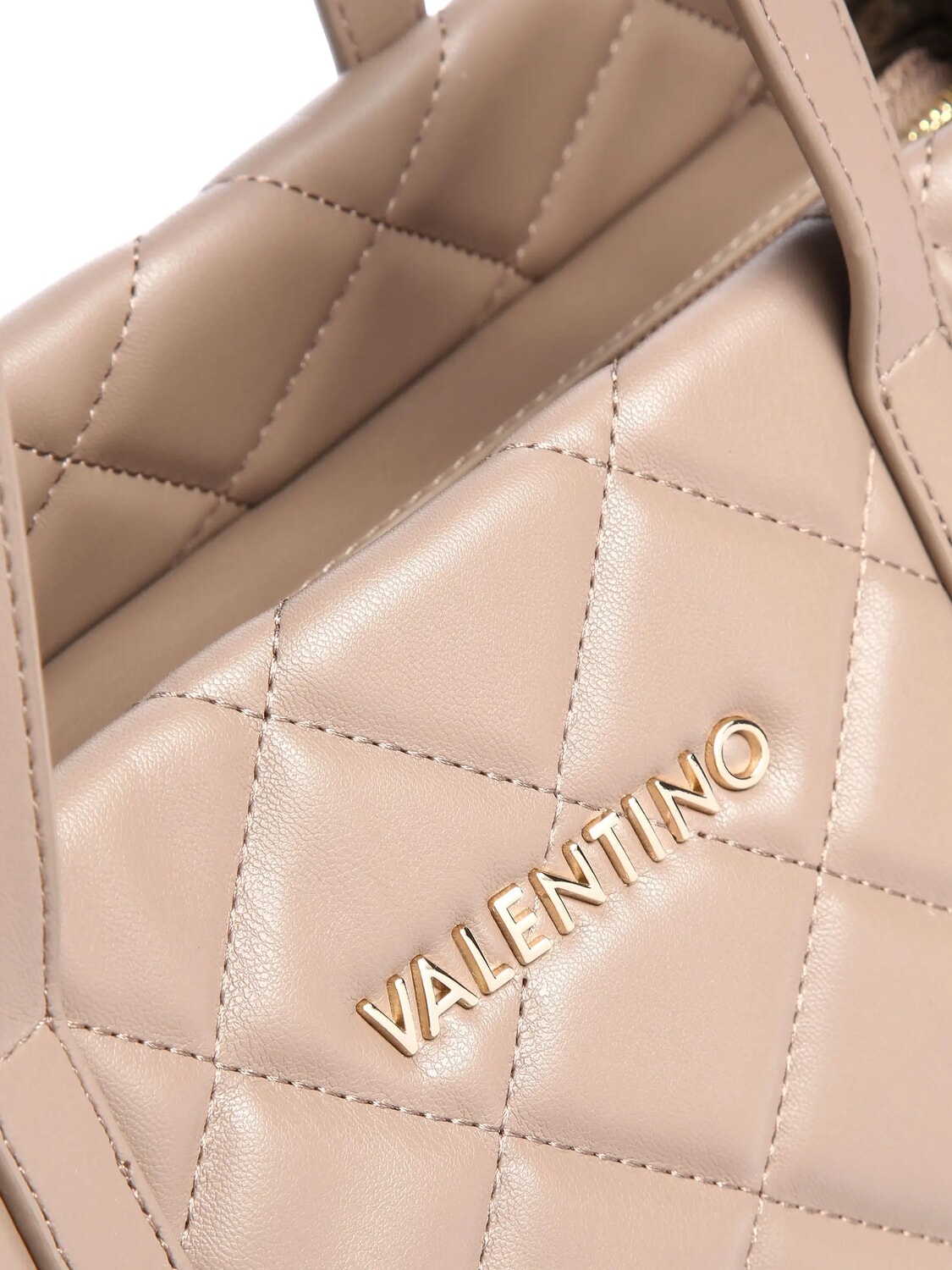 Mario Valentino Ocarina Borsa Shopping Trapuntata Taupe Acquista