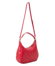 MARIO VALENTINO OCARINA Borsa hobo trapuntata con tracolla rosso - Borse Donna - 2