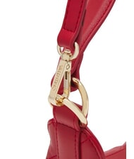 MARIO VALENTINO OCARINA Borsa hobo trapuntata con tracolla rosso - Borse Donna - 3