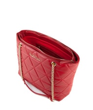MARIO VALENTINO CARNABY Borsa shopping trapuntata rosso - Borse Donna - 3