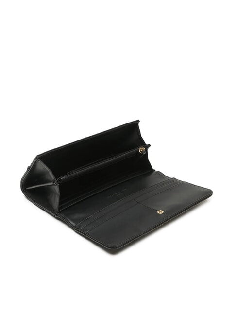 OCARINA Portafoglio grande trapuntato nero - Portafogli Donna