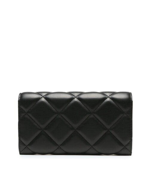 OCARINA Portafoglio grande trapuntato nero - Portafogli Donna