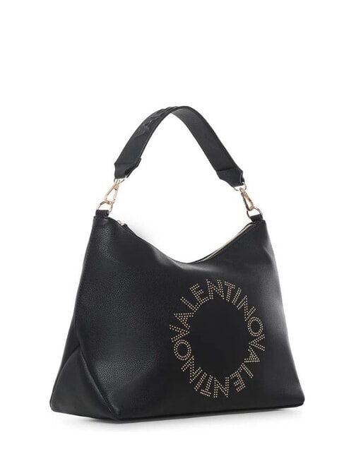 PIE RE Borsa a spalla con borchiette nero - Borse Donna