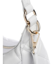 MARIO VALENTINO OCARINA Borsa hobo trapuntata con tracolla perla - Borse Donna - 3