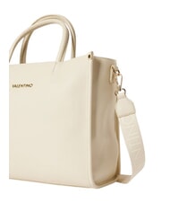 MARIO VALENTINO SPECIAL VALERIE Borsa a cartelletta con tracolla ecru - Borse Donna - 3