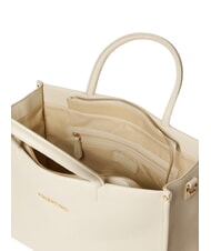 MARIO VALENTINO SPECIAL VALERIE Borsa a cartelletta con tracolla ecru - Borse Donna - 4