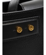 BORBONESE ARMOR  Borsa a mano, con tracolla, in pelle Nero - Borse Donna - 3