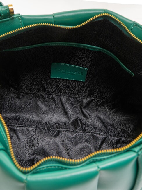 L ECLAIR  Maxi Bag a spalla, in pelle forest - Borse Donna