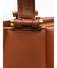 BORBONESE L ECLAIR  Maxi Bag a spalla, in pelle coconut - Borse Donna - 3