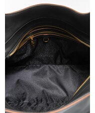 BORBONESE MEDAILLE  Borsa a spalla, in pelle Nero - Borse Donna - 6