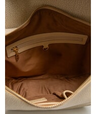 BORBONESE NUEVE COATED OP SOFT  Borsa a spalla sabbia - Borse Donna - 6