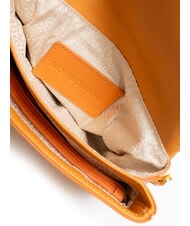 BORBONESE VITE Mini Bag a tracolla, in pelle tangerine - Borse Donna - 5