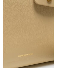 BORBONESE DEJEUNER  Borsa a mano, con tracolla, in pelle sabbia - Borse Donna - 3