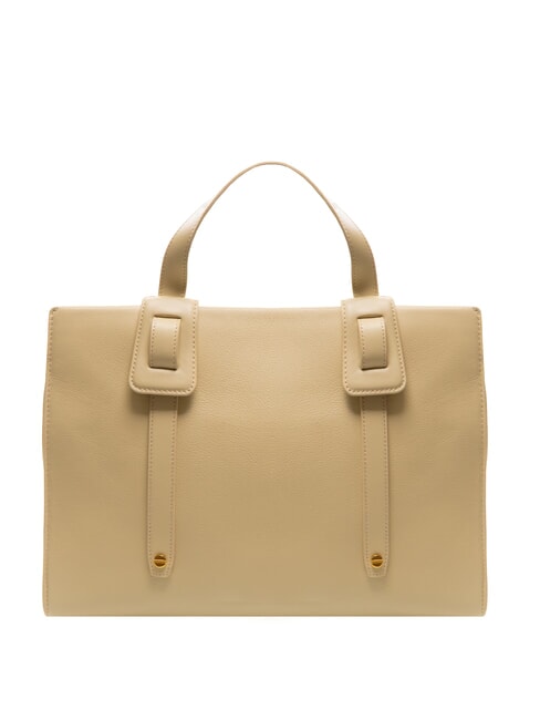 DEJEUNER  Borsa a mano, con tracolla, in pelle sabbia - Borse Donna