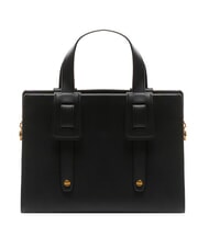 BORBONESE DEJEUNER Small Borsa a mano, con tracolla, in pelle Nero - Borse Donna - 3