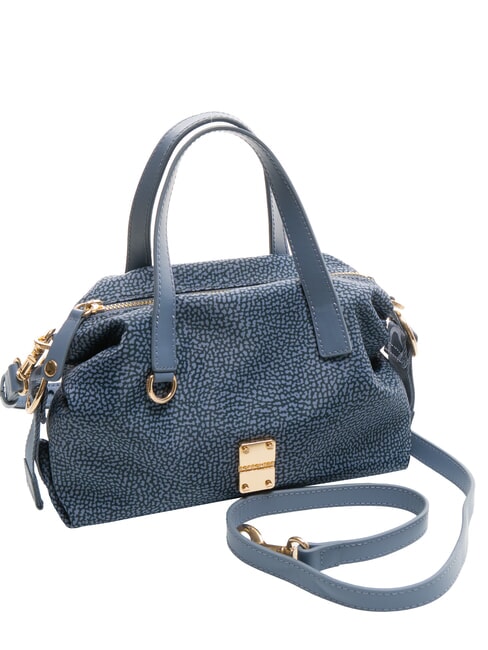 TEAPOT Borsa a bauletto con tracolla denim - Borse Donna
