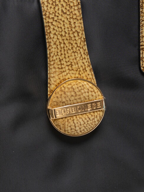 ECLIPSE Shopping Bag nero/op naturale - Borse Donna