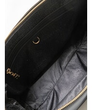 BORBONESE ECLIPSE Shopping Bag nero/op naturale - Borse Donna - 5