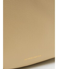 BORBONESE BLOOM Borsa a spalla, in pelle sabbia - Borse Donna - 3