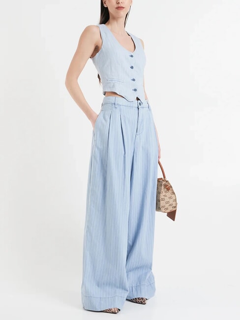 MANHATTAN Borsa a bauletto in tessuto jacquard natural - Borse Donna